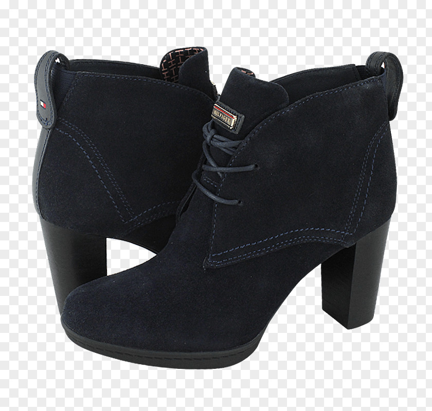 Tommy Hilfiger Suede Boot High-heeled Shoe Walking PNG