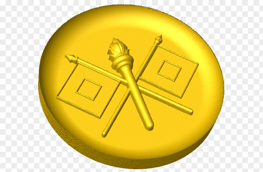 Autorized Badge Yellow Symbol PNG
