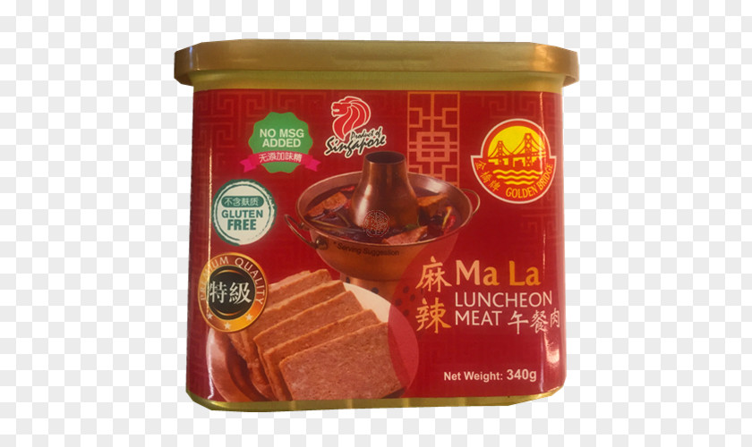 Ham Sausage Cajeta Product Flavor Lunch Meat Golden Bridge Pork Luncheon Indo-China Shrimp Paste Flavour 340g PNG