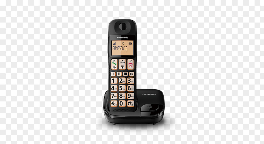 Panasonic Kx Cordless Telephone Digital Enhanced Telecommunications PNG