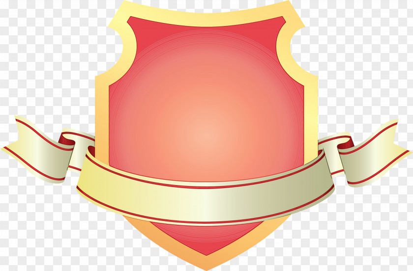 Red Pink Shield Neck Logo PNG