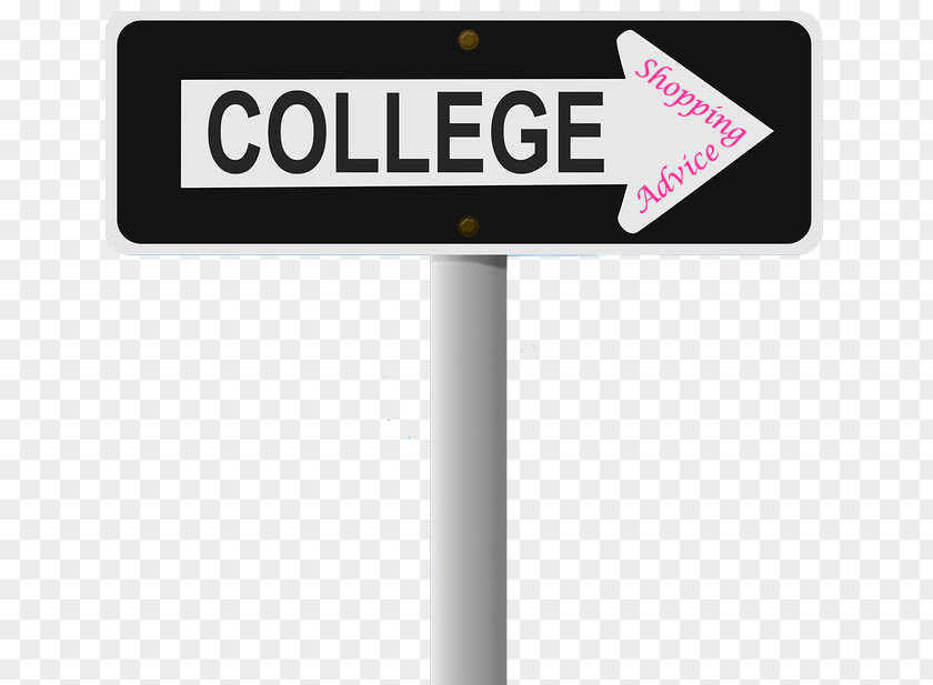 College One-way Traffic Sign Stock Photography Royalty-free PNG