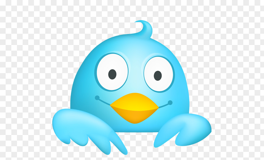 Cute Twitter Icon Social Media Favicon Design PNG