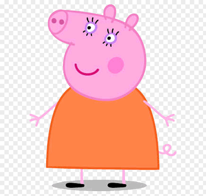 Espacio Daddy Pig Mummy George Animated Cartoon PNG