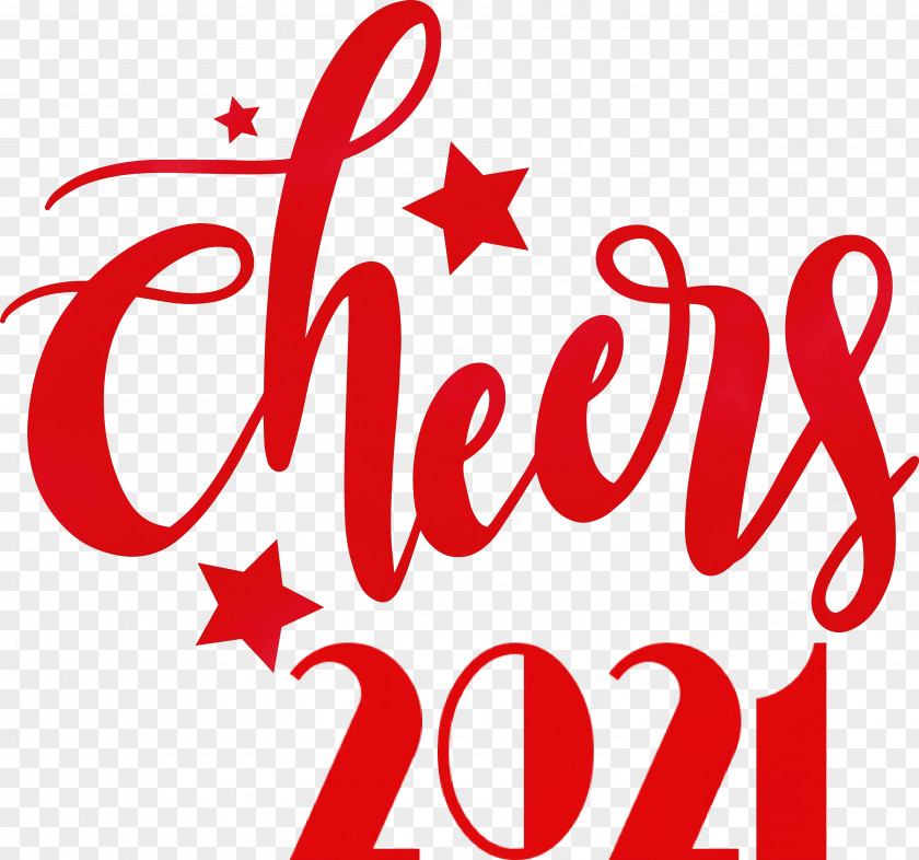 Free Reveillon Cheers 2021 Stencil PNG