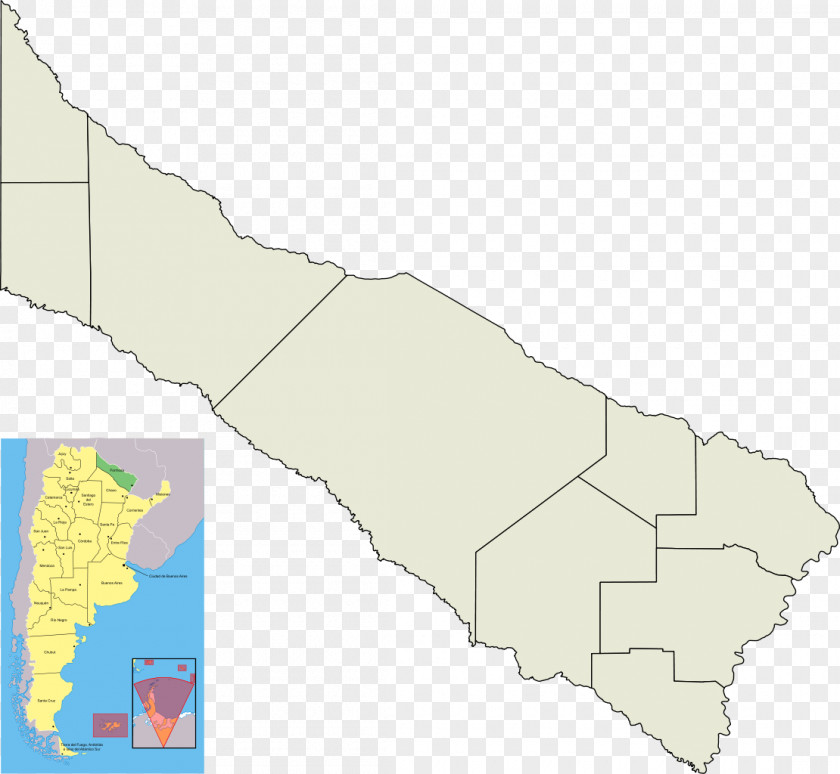 Political Map Formosa Mapa Polityczna Paraguayan War Division PNG