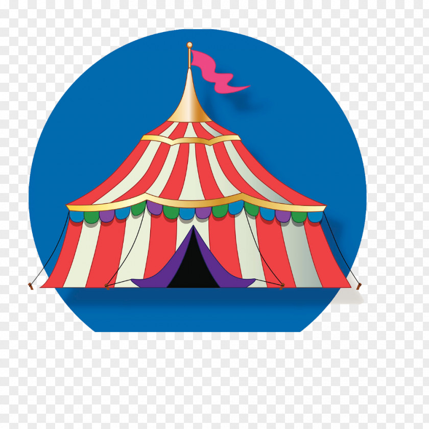 Vintage Carnival Tent Circus Vector Graphics Carpa Image PNG
