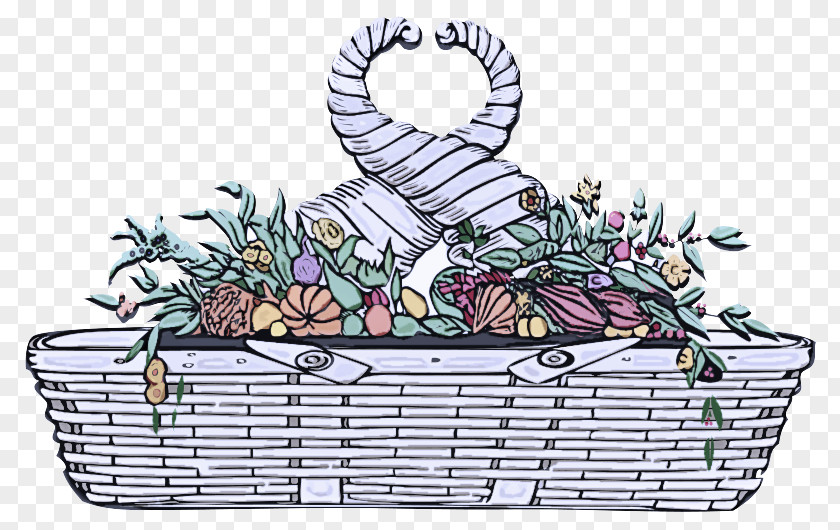 Gift Basket Picnic Home Accessories Plants PNG