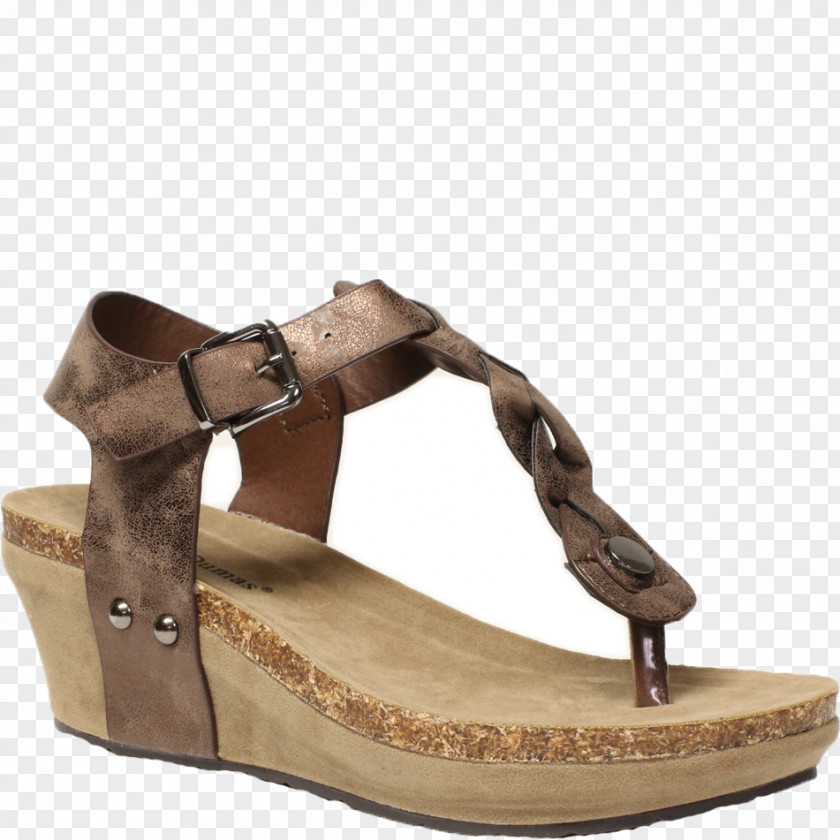 Sandal Wedge Boot Slip-on Shoe PNG