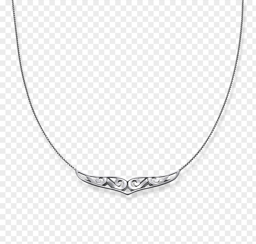 Tacori Infinity Band Necklace Pendant Silver Jewellery Chain PNG