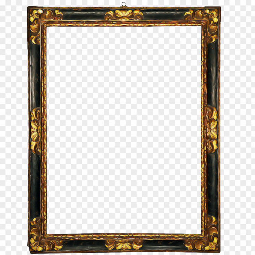 Antique Interior Design Background Frame PNG