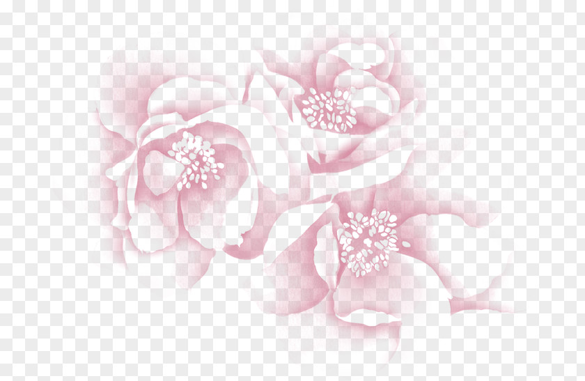 Dream Purple Shading Pattern Floral Design Designer PNG