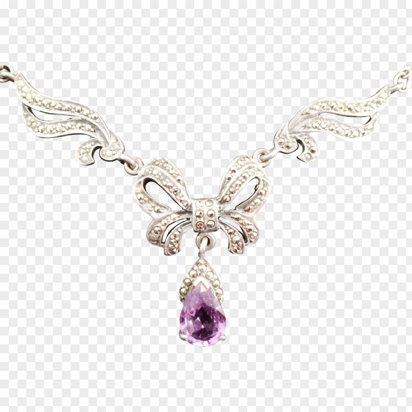 NECKLACE Necklace Jewellery Charms & Pendants Gemstone Amethyst PNG