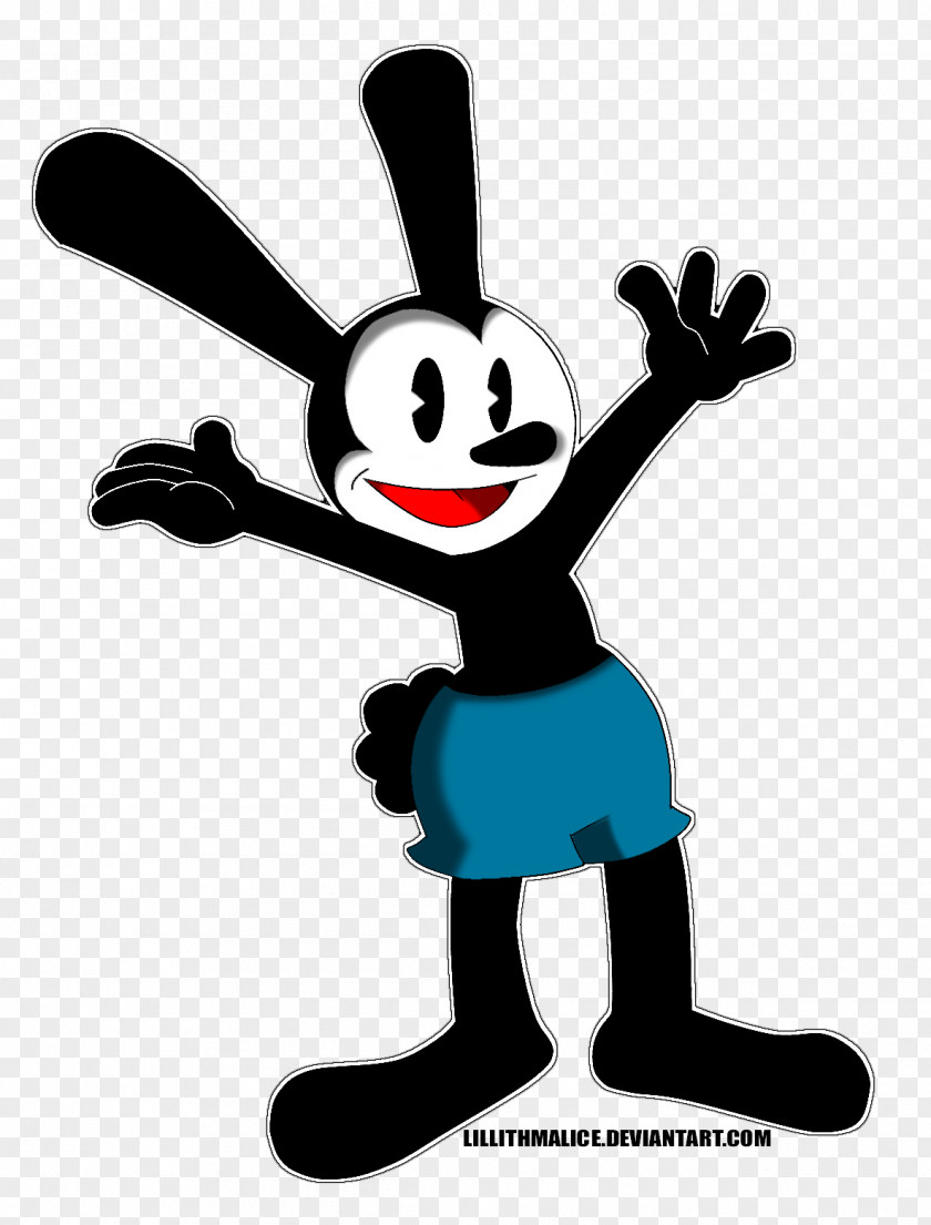 Oswald Rabbit Animated Cartoon Line Clip Art PNG