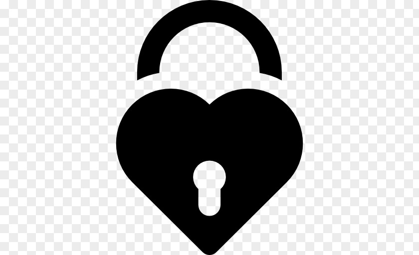 Padlock Heart Clip Art PNG