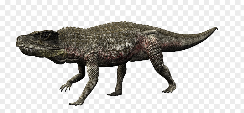 Triassic Eoraptor Dinosaur Archosaur Postosuchus Crocodile PNG