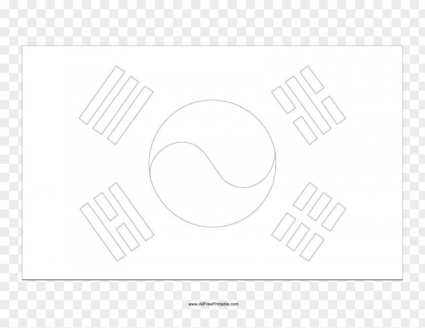 Design Paper White South Korea Font PNG