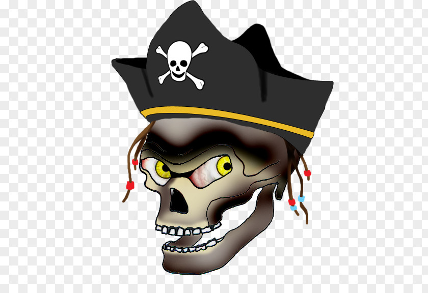 Pirate Skull & Bones Piracy Clip Art PNG