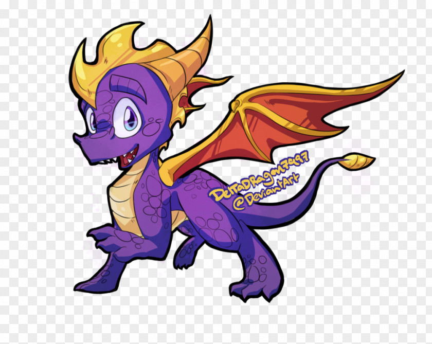Spyro The Dragon Animal Clip Art PNG