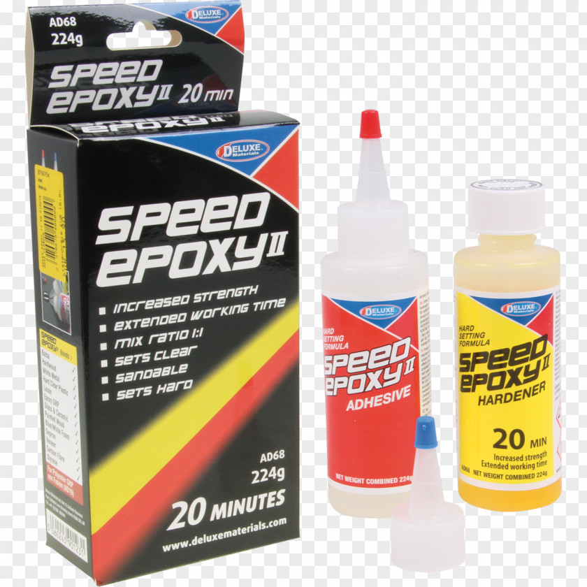 30 Min Epoxy Solvent In Chemical Reactions Deluxe Speed Ii 20 Minute 224g Flasche Adhesive Product PNG