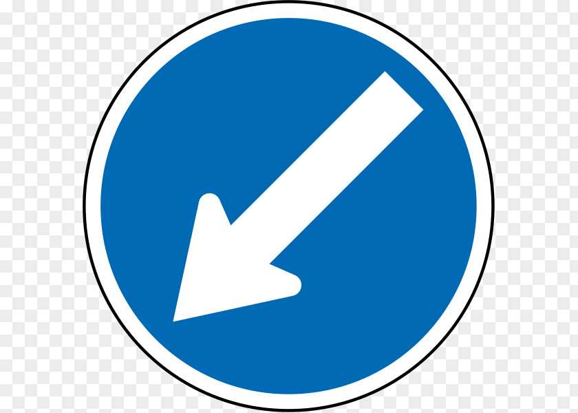 Arrow Traffic Sign Driving PNG