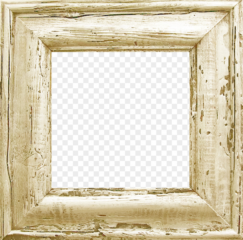 Creative Golden Frame Picture Window Film PNG