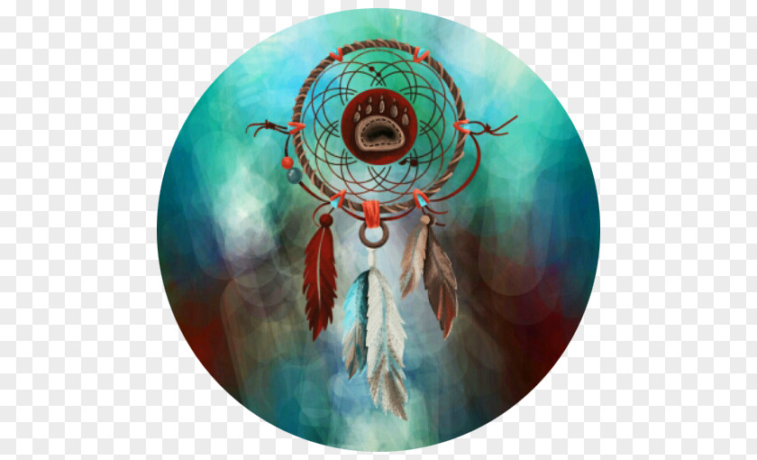 Dreamcatcher Teal Turquoise Organism PNG