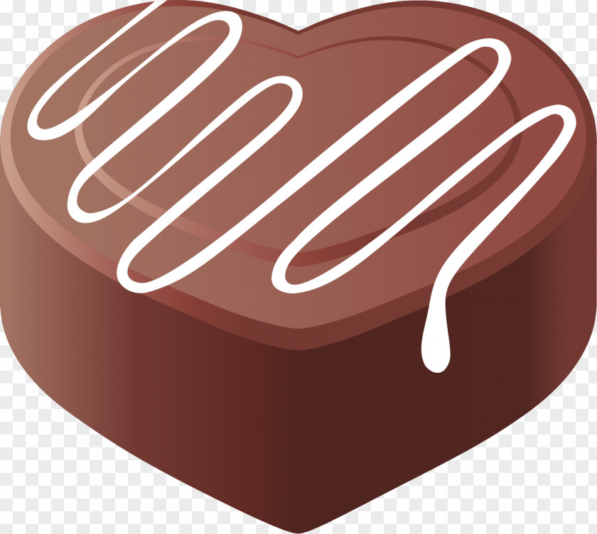 Hand Painted Chocolate Brown Truffle Bonbon Cake Sachertorte PNG