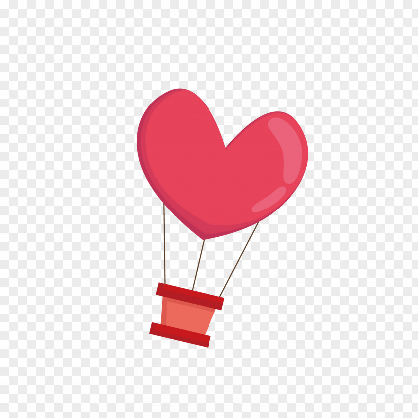 Heat Gift Valentine's Day Love Balloon Graphics PNG