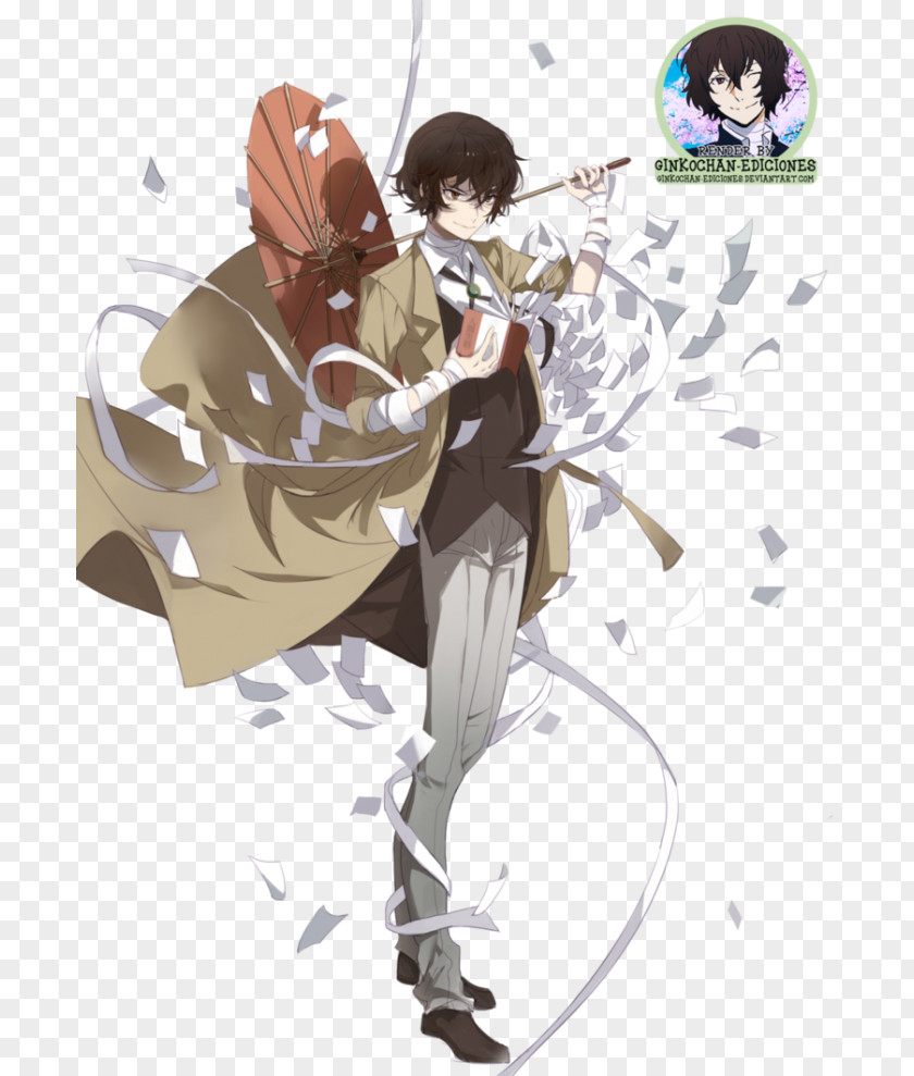 Japan No Longer Human Bungo Stray Dogs Japanese Literature Clothing PNG