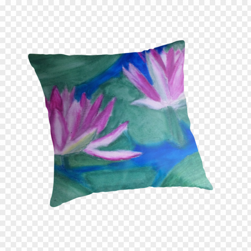 Pillow Throw Pillows Cushion Purple Dye PNG