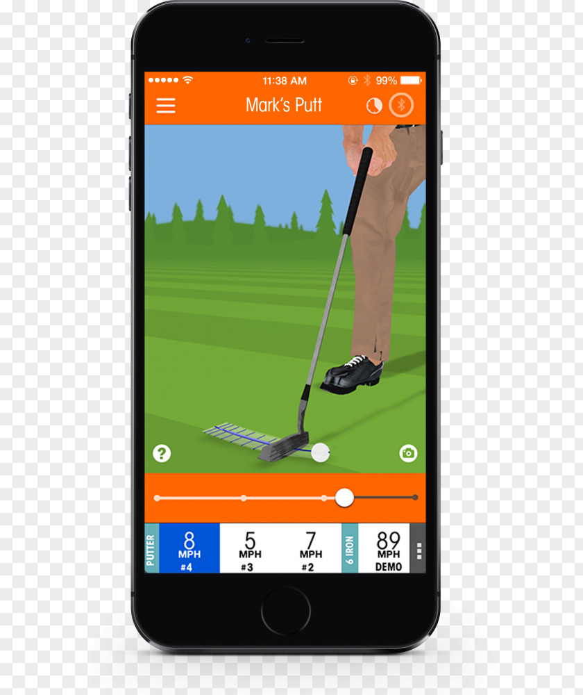 Smartphone SkyGolf Google Play PNG