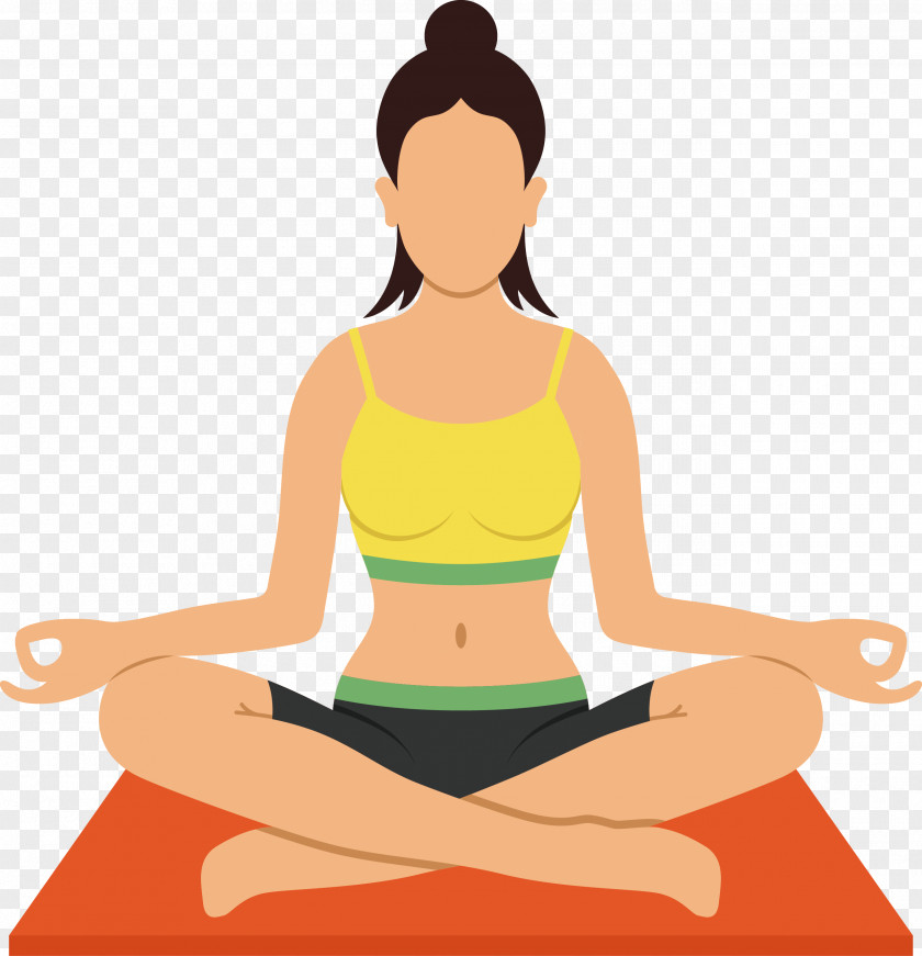 Yoga Instructor Meditation Clip Art PNG