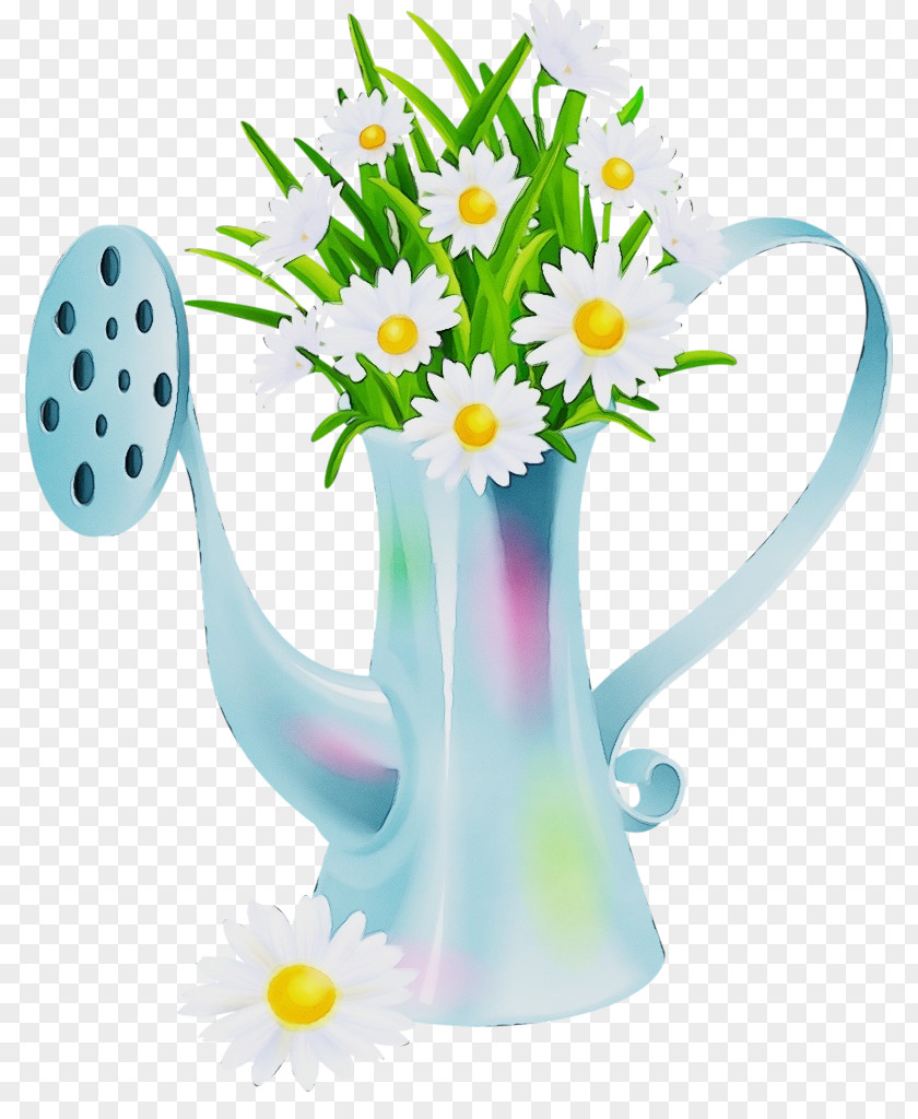 Flowerpot Camomile Friendship Day Cartoon PNG