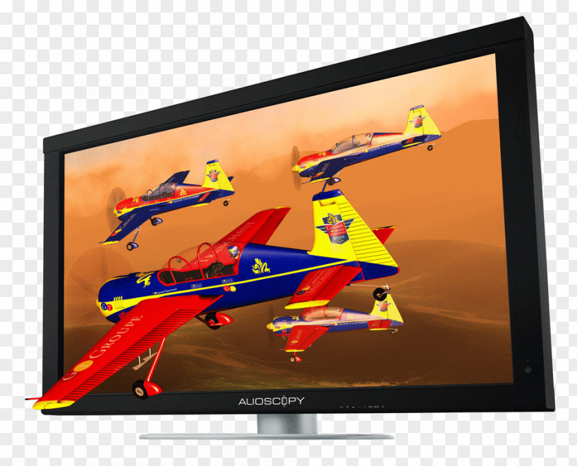 Glasses LCD Television Computer Monitors Set Stereo Display 3D PNG