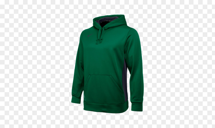 Nike Green Hoodie Polar Fleece Bluza Clothing PNG