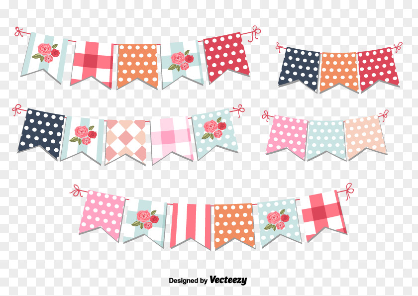 Vector Flags Fluttering Clip Art PNG