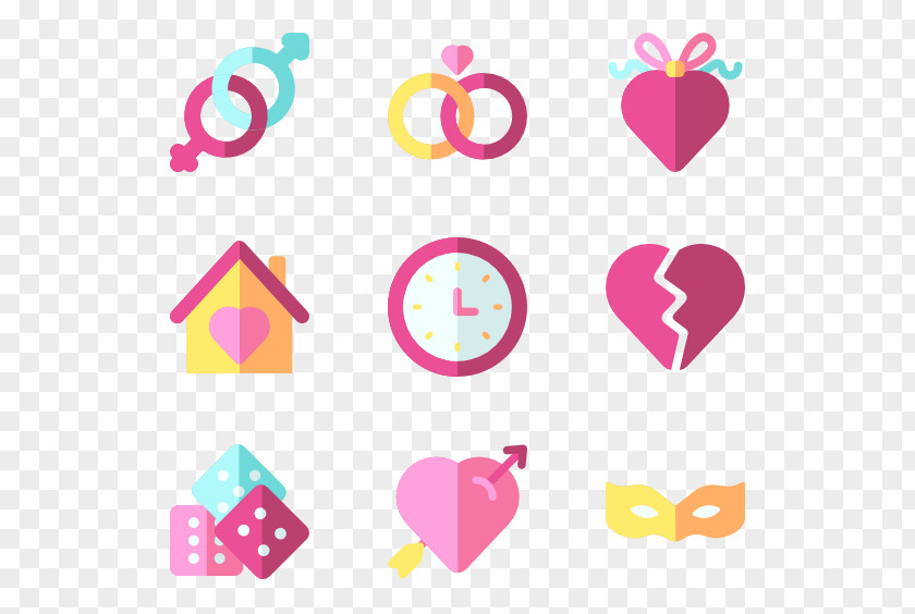 Courtship Vector Line Pink M Clip Art PNG