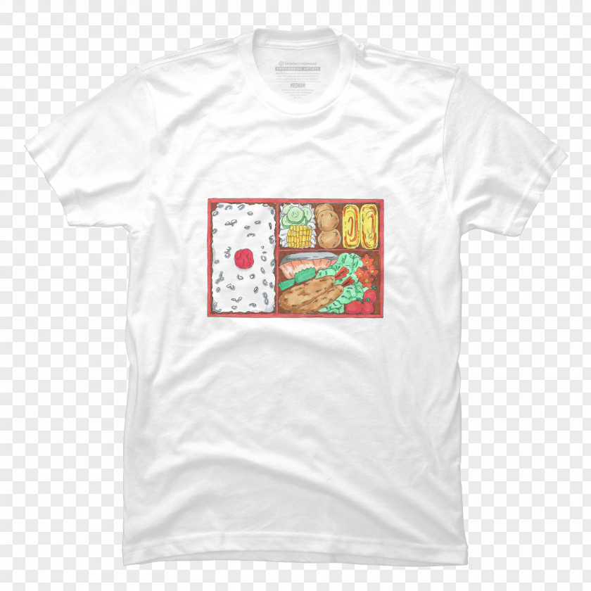Hand Painted Japanese Bento T-shirt Sleeve Outerwear Font PNG