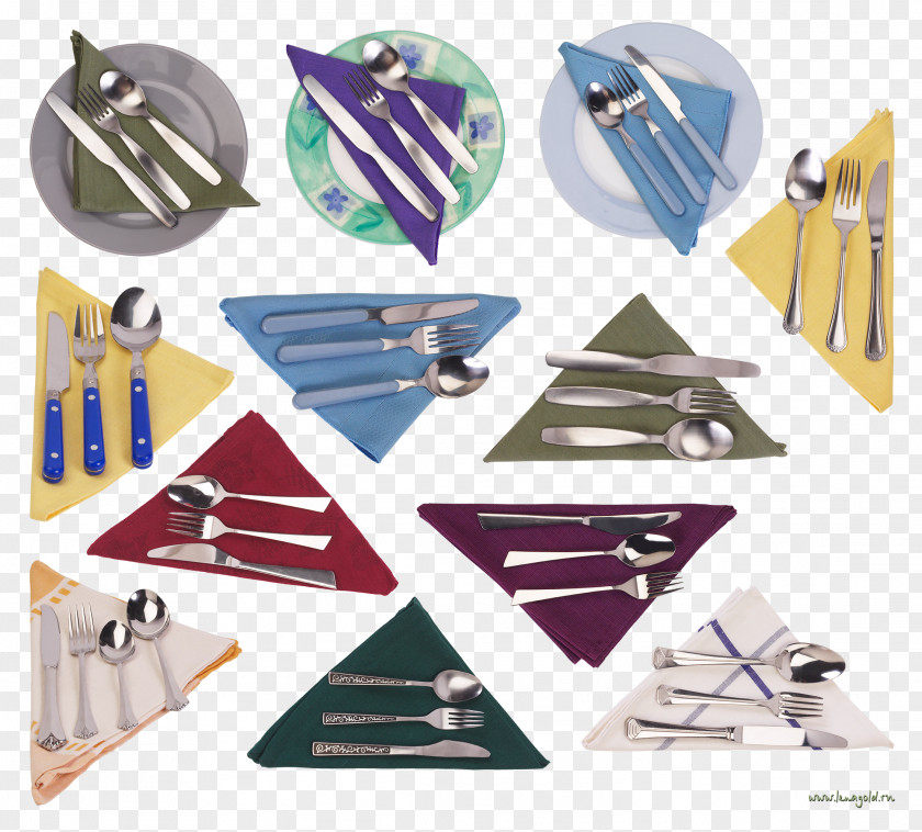 Knife Plate Fork Cutlery Buffet PNG