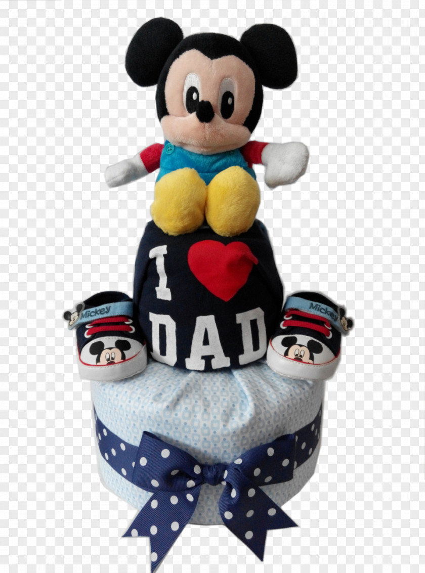 Mickey Mouse Diaper Cake Wedding Bakery PNG