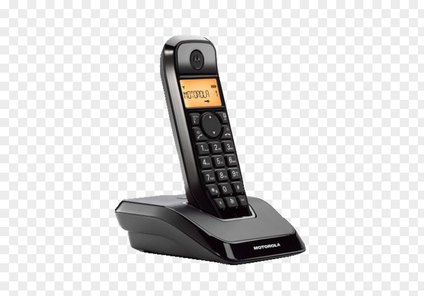Motorola Startac Duo Dect S1202 Cordless Telephone Digital Enhanced Telecommunications PNG