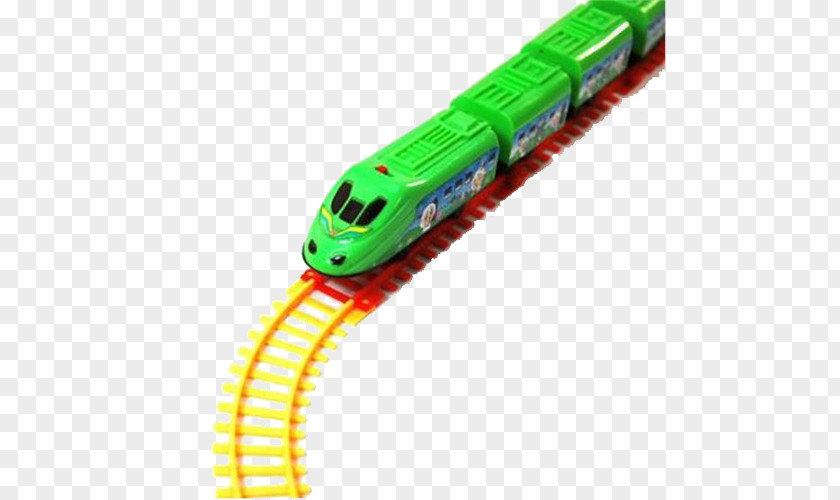 Speeding Pickup Truck Car Toy Track PNG
