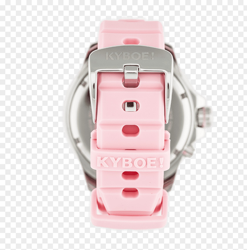 Watch Product Design Strap Pink M PNG