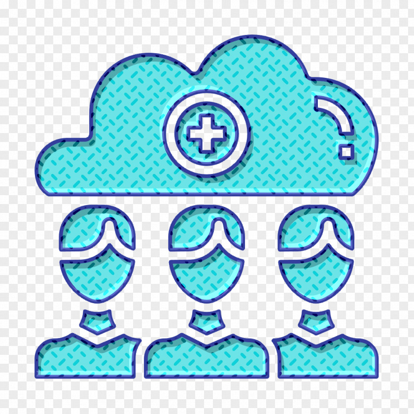 Cloud Computing Icon Storage Fintech PNG