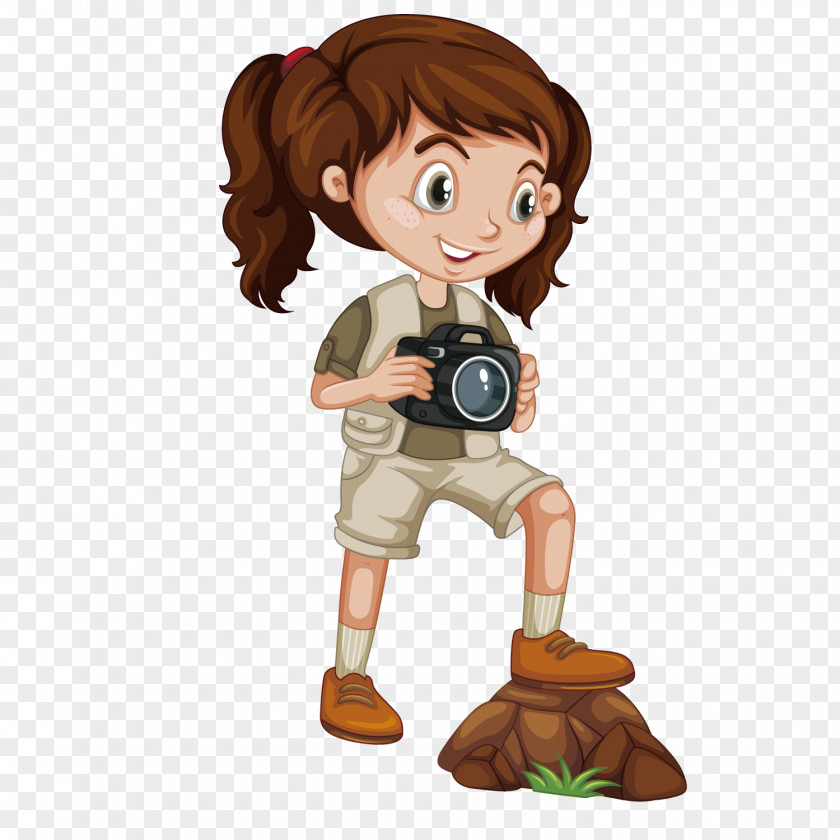 Cute Photographer Stock Photography Illustration Royalty-free PNG