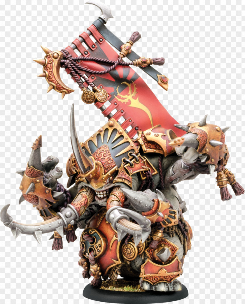 Hordes Skorne Extreme Titan Gladiator Warmachine Privateer Press Miniature Model PNG