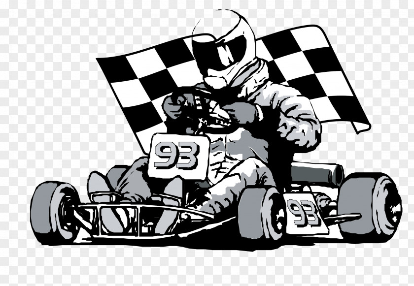 Nascar Racing Drawing Clip Art Go-kart Kart Auto Car PNG