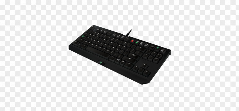 Computer Keyboard Razer BlackWidow Tournament Edition Wired 2014 US Numeric Keypads PNG