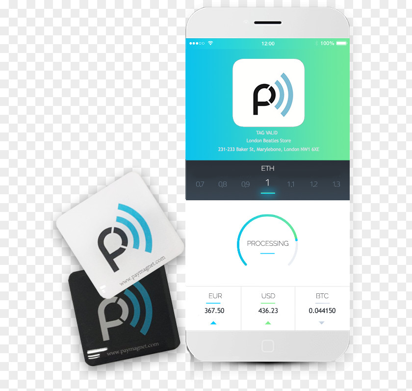 Contactless Payment Mockup Logo Point Of Sale PayAnywhere PNG
